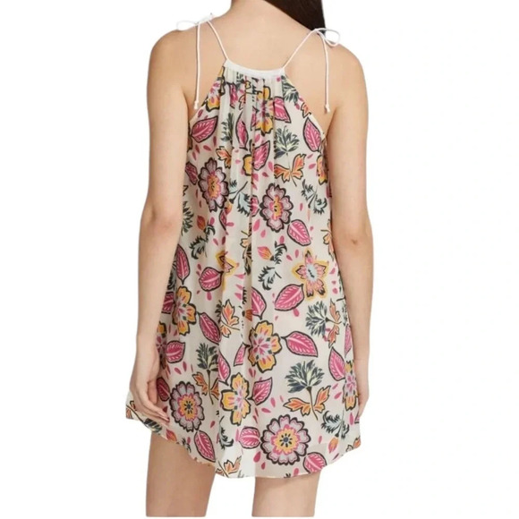 RAG & BONE Bailey Floral Print Georgette Mini Dress with Pockets Size XS NWT - Picture 10 of 12